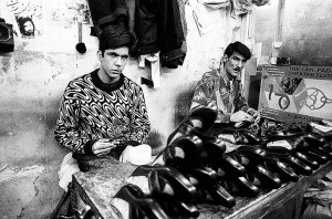 The Workshop of Women’s shoes, Iran, Tehran, 1995                               